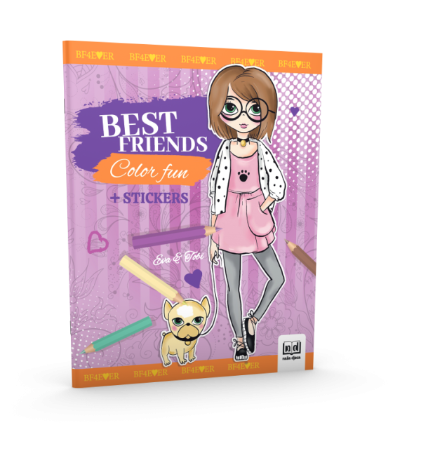 BEST FRIENDS COLOR FUN - EVA & TOBI